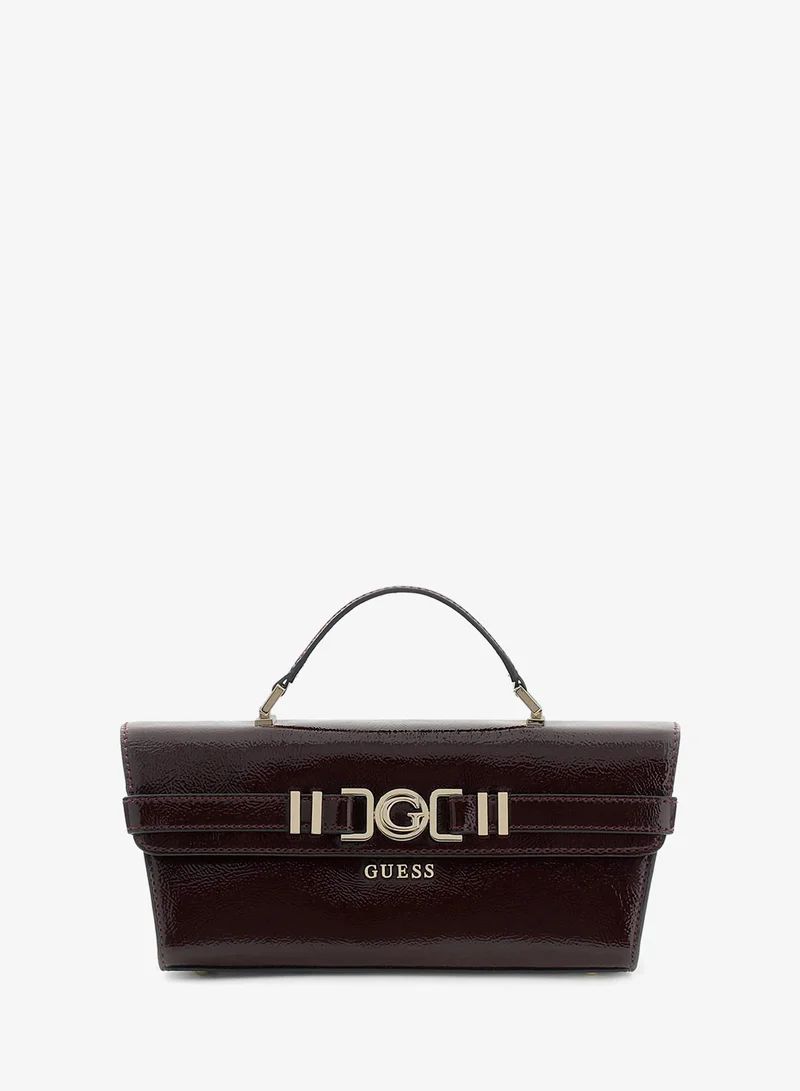 GUESS Cirene Top Handle Flap Over Satchel